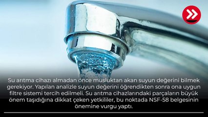 Büyük tasarruf sağlıyor ama dikkat! Su arıtma cihazlarına talep patladı