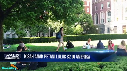 Robinson Anak Petani Lulus S2 Universitas Ternama AS