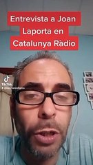 Entrevista a Joan Laporta en Catalunya Ràdio
