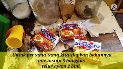 Tutorial memasak mie goreng