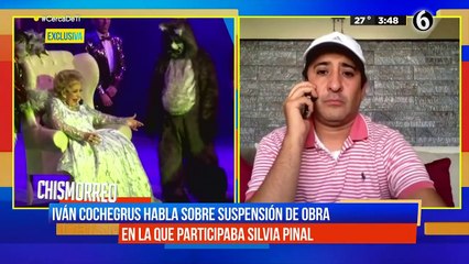 Iván Cochegris habla tras filtrarse audios donde "arremete" contra elenco de su obra