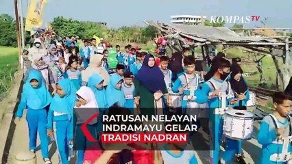 Ratusan Nelayan di Desa Dadap Indramayu Gelar Tradisi Nadran