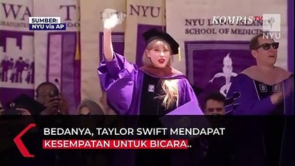 Taylor Swift Terima Gelar Doktor Kehormatan: Jangan Malu Mencoba, Kemudahan adalah Mitos
