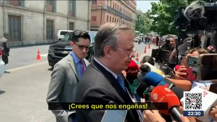 Download Video: “¡Eres neoliberal!”: Así interrumpen a Ebrard mientras hablaba con reporteros