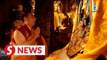 Panchen Rinpoche visits Jokhang Temple in Lhasa, Tibet