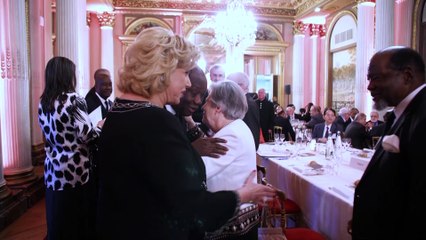 Le Chef de l'Etat Alassane Ouattara au dîner gala du 6è Forum des Marchés Emergents de Paris