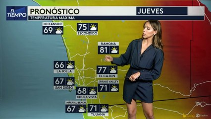 Pronóstico del tiempo para hoy jueves 19 de mayo.
