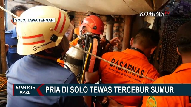 Terpeleset saat Menimba Air, Seorang Pria di Solo Tewas Usai Tercebur Sumur
