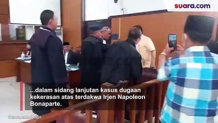 Dengan Tangan Terborgol, M. Kece Jadi Saksi di Sidang Kasus Kekerasan Irjen Napoleon