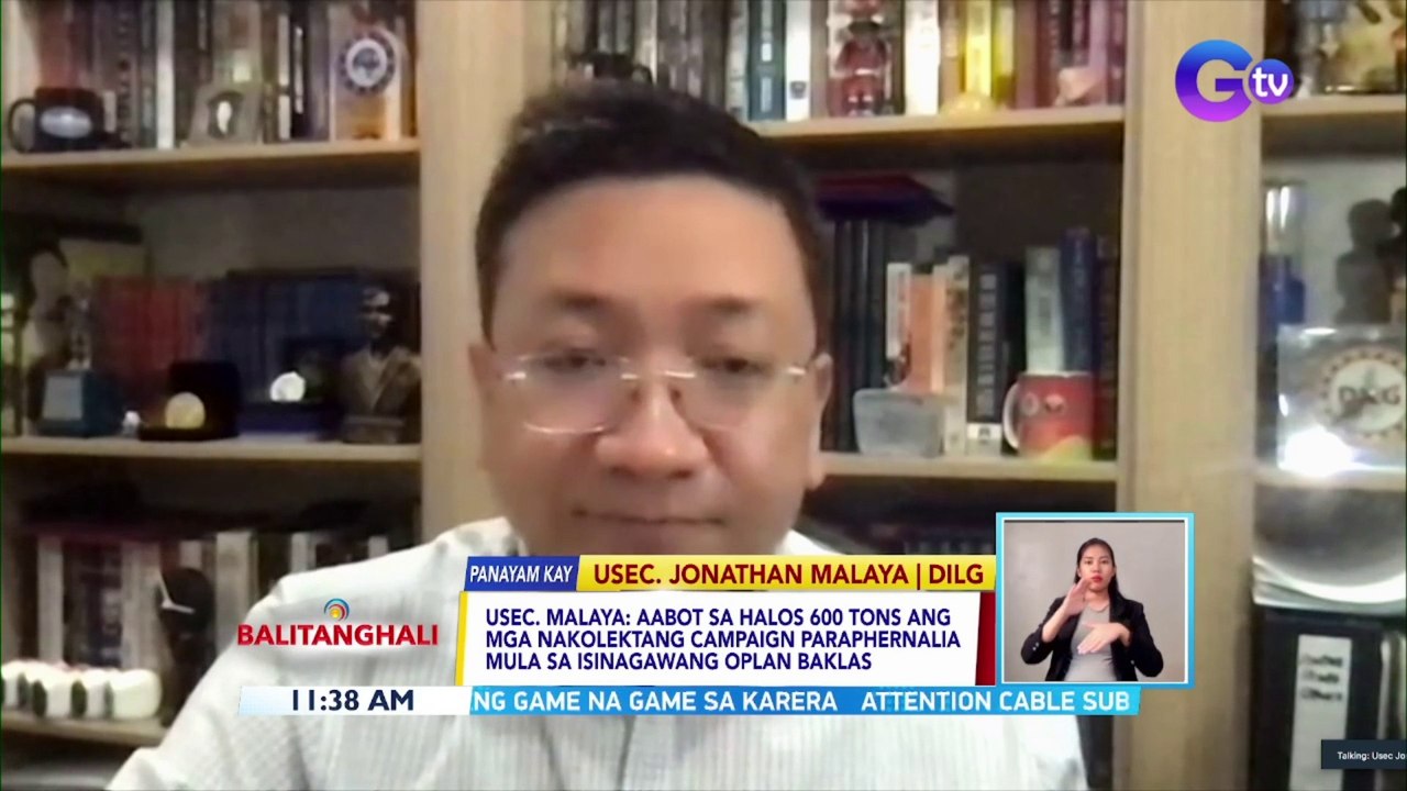 Panayam kay DILG Usec. Jonathan Malaya