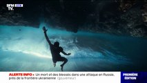 Les images sublimes du champion d'apnée Arnaud Jerald dans la vague mythique de Teahupoo au large de Tahiti