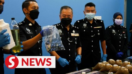 Cops cripple drug ring, seize items worth over RM210,000 in Klang Valley
