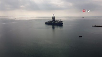 Dördüncü sondaj gemisi Mersin'e ulaştı