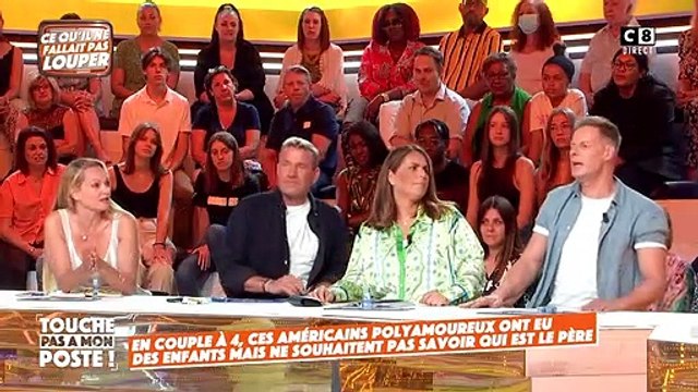 Matthieu Delormeau évoque le polyamour sur le plateau de TPMP