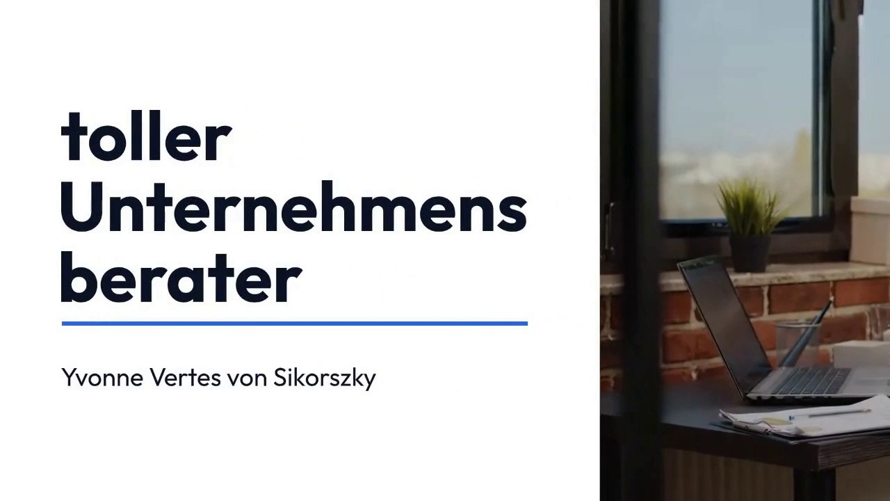 toller Unternehmensberater - Yvonne Vertes von Sikorszky