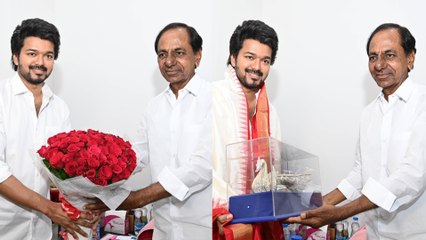 Hero Vijay Met CM KCR To Discuss? | Telugu Oneindia