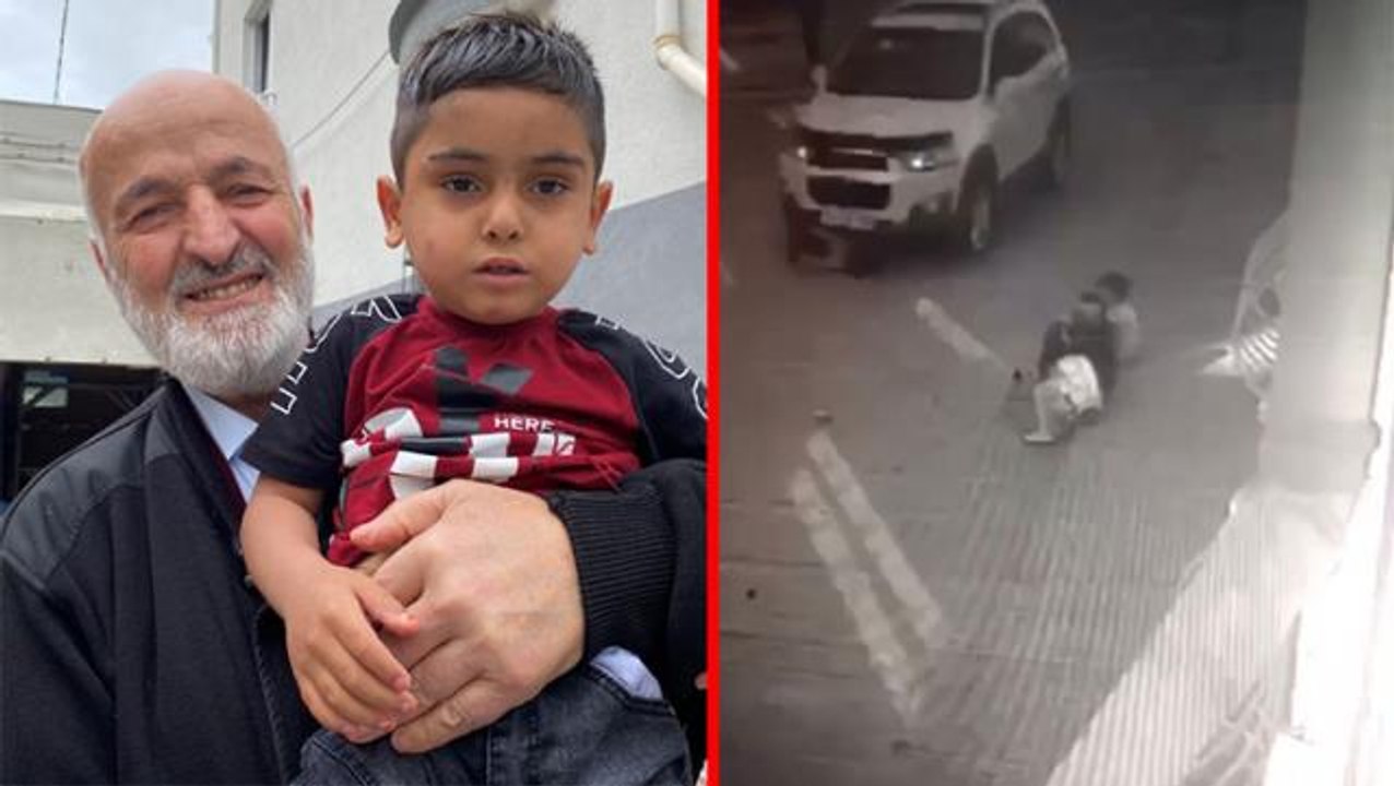 Öldürmeyen Allah öldürmüyor! Üzerinden cip geçen çocuk kazadan yara almadan kurtuldu