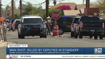 Man killed by MCSO deputies after armed standoff