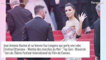 Eva Longoria : Son mari Jose Antonio Baston lui vient en aide sans lui voler la vedette à Cannes