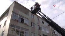 Ümraniye’de 3 katlı binada yangın çıktı, kiracı ve ev sahibi birbirine girdi