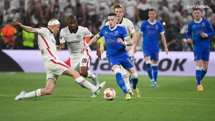 Football : l'Eintracht Francfort remporte la Ligue Europa au bout de la nuit andalouse
