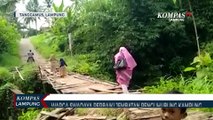 Warga Swadaya Perbaiki Jembatan Penghubung Antarkampung