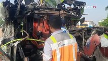 KNKT Ungkap Dugaan Penyebab Kecelakaan Bus Tol Mojokerto: Sopir Benar-benar Pulas