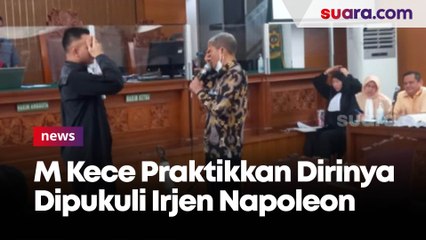 M. Kece Praktikkan Saat Irjen Napoleon Lakukan Pemukulan dan Melumuri Kotoran Manusia ke Wajahnya