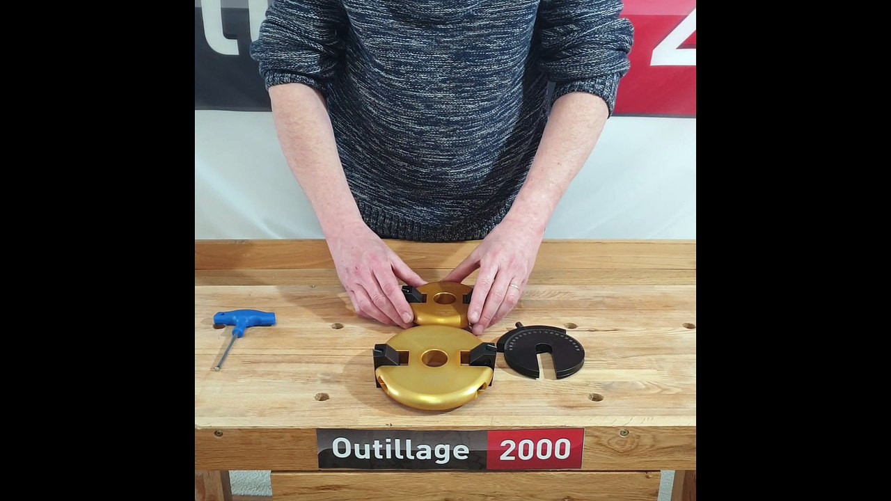 Porte-outils à têtes inclinables Outillage 2000
