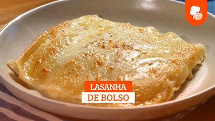 Lasanha de bolso