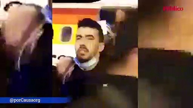El vídeo de la expulsión de Mohamed Benhalima, el argelino condenado a muerte entregado por España