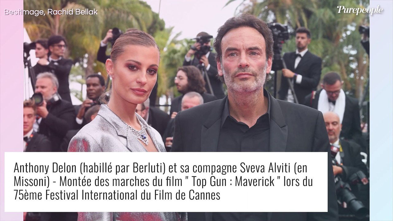 Antony Delon et Sveva Alviti : Amoureux d'une classe étincelante au Festival de Cannes