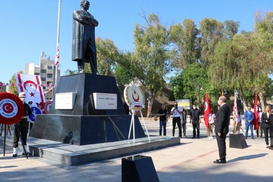 KKTC'de 19 Mayıs Atatürk'ü Anma, Gençlik ve Spor Bayramı kutlanıyor