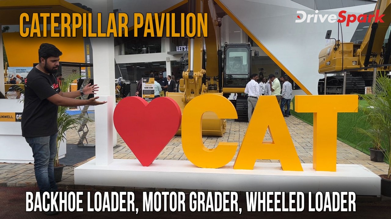 Excon 2022: Caterpillar | Backhoe Loader, Motor Grader, Wheeled Loader, Skid Steer Loader & More
