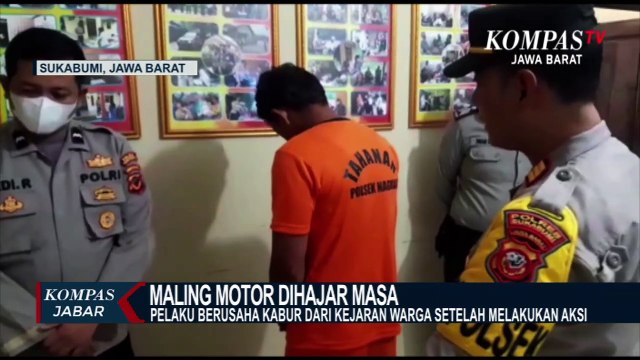 Maling Babak Belur Dihajar Pemancing