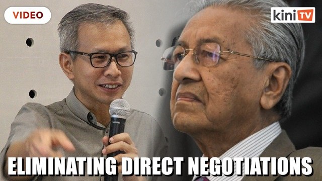 Tony Pua: Avoiding direct negotiations with cronies not business-friendly ?