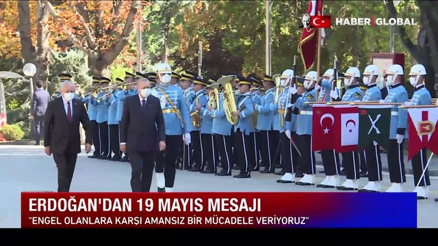 Cumhurbaşkanı Erdoğan'dan 19 mayıs mesajı: Türkiye'nin kalkınmasını engellemek isteyenlere karşı amansız bir mücadele veriyoruz