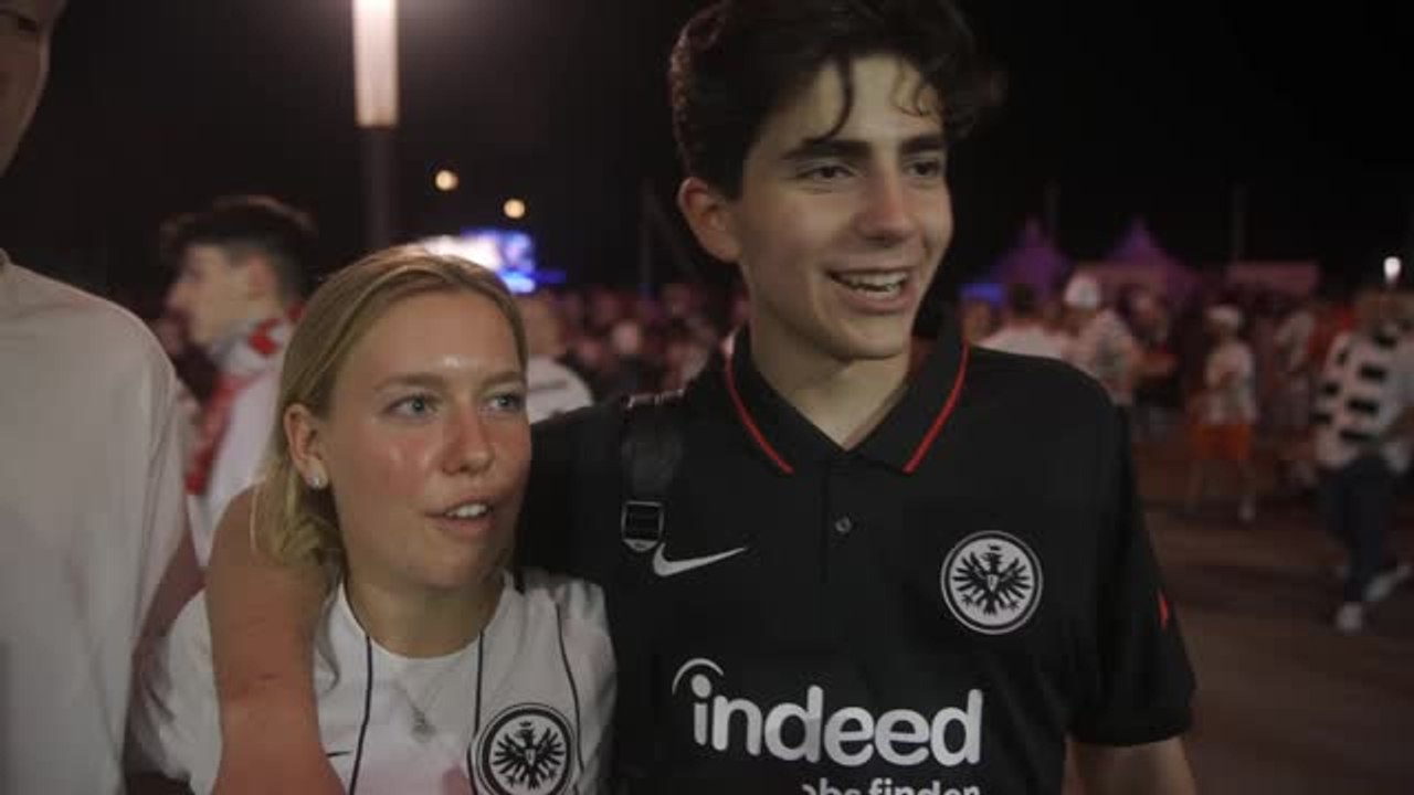 SGE-Fans nach Triumph: 'Jetzt gewinnen wir die CL'