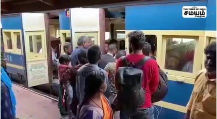 உதகைக்கு மலை ரயில் மீண்டும் இயக்கம்; பயணிகள் குஷி!