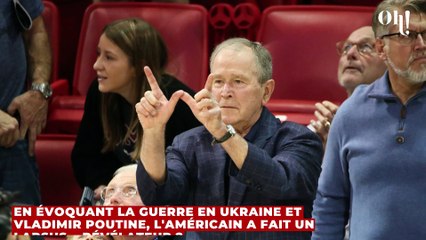 Accusé de crime de guerre, George W. Bush fait un lapsus sur l'Ukraine qui ne passe pas