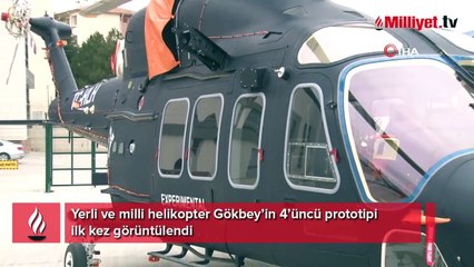 Yerli ve milli helikopter Gökbey’in son prototipi ilk kez görüntülendi