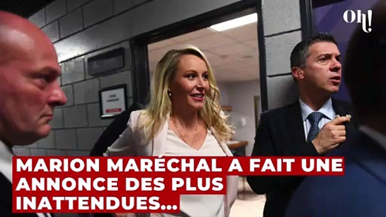 Marion Maréchal enceinte : elle prend une décision radicale pour sa carrière et choque son entourage