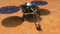 El módulo de la misión InSight de la NASA en Marte se está agotando