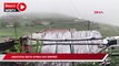 Amasya'ya mayıs ayında kar yağdı