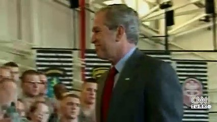 Sosyal medya onu konuşuyor! Eski ABD Başkanı Bush'tan 'Irak' gafı