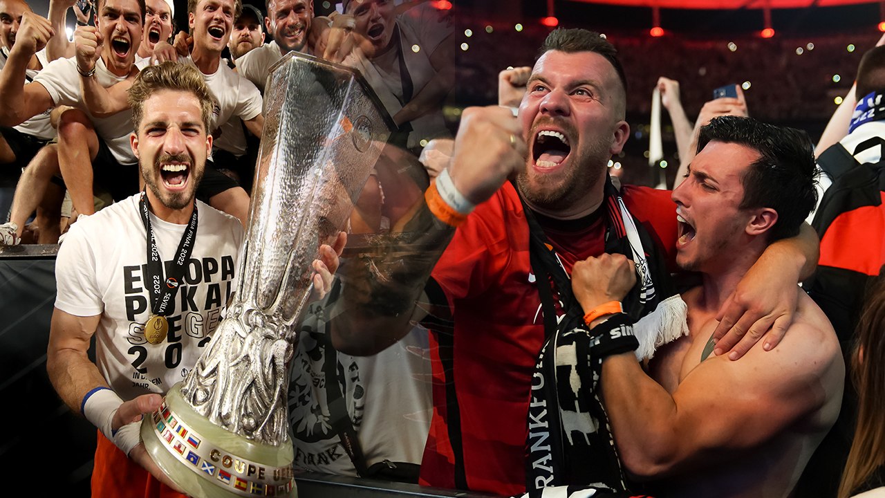 "Herz klopft bis zum Hals": So feierten die Fans Frankfurts magische Nacht