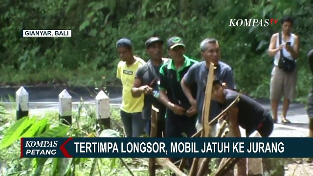 Terjadi Longsor Susulan, Mobil Bermuatan Jeruk dan Sopir Jatuh ke Jurang