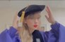 Taylor Swift 'wore a cap and gown for the first time' during her commencement address at New York University’s graduating class
