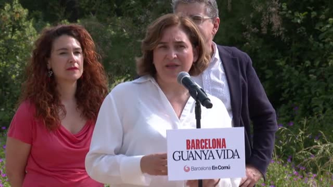 Ada Colau anuncia que buscará un tercer mandato como alcaldesa de Barcelona