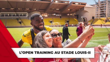 LES COULISSES DE L'OPEN TRAINING - AS MONACO